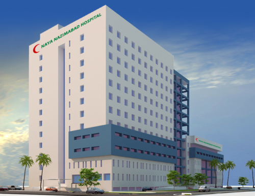Construction of Hospital (Grey Structure) at Naya Nazimabad